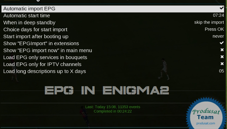 EPG dans enigma2 comment configurer IPTV MAG, IPTV SMARTERS,IPTV premium,abonnement IPTV,smart IPTV.