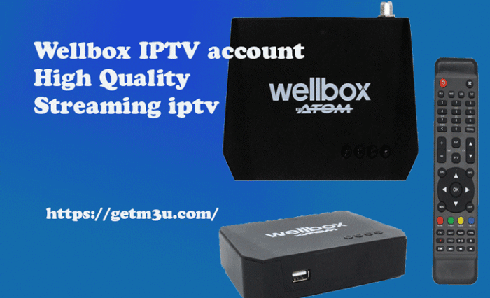 Wellbox IPTV account – High Quality Streaming iptv anbieter